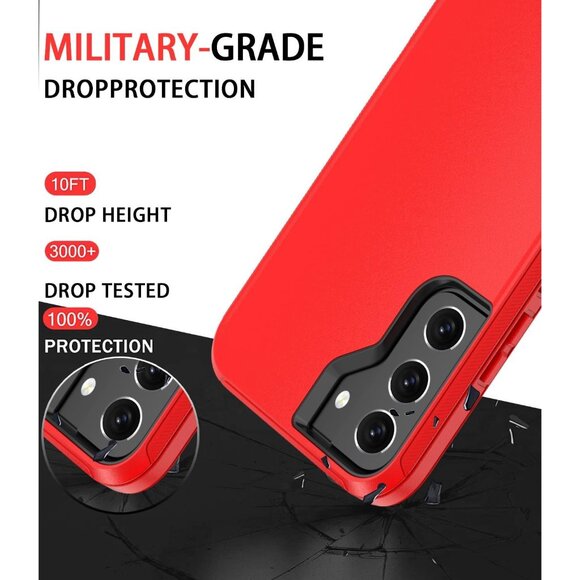 Samsung Galaxy S22 Case,Shockproof Dropproof Dustproof Galaxy S22 Case,Heavy Dut - Picture 3 of 7